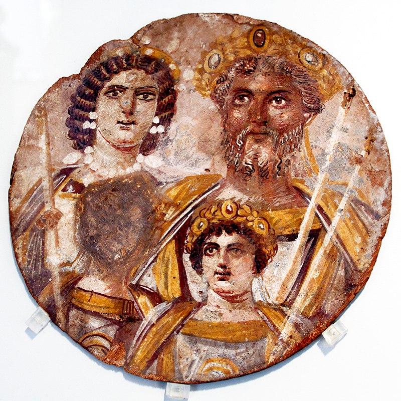 Septimius Severus y su familia.